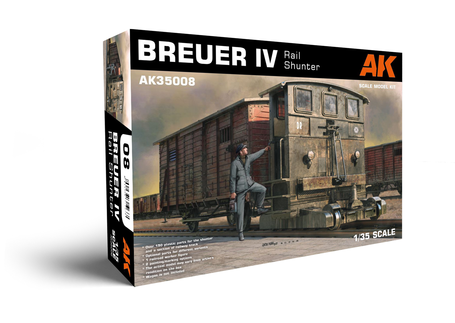 AK Interactive 1/35 Breuer IV Rail Shunter