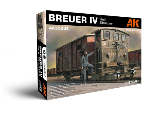 AK Interactive 1/35 Breuer IV Rail Shunter