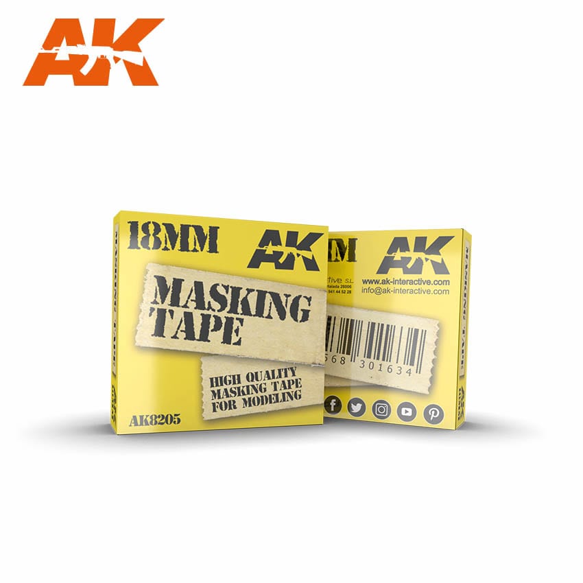 AK Interactive Masking Tape 18 mm