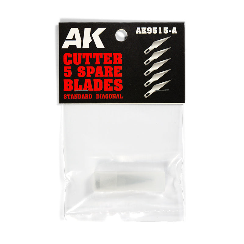 AK Interactive Standard Diagonal (5 Spare Blades) Replacement