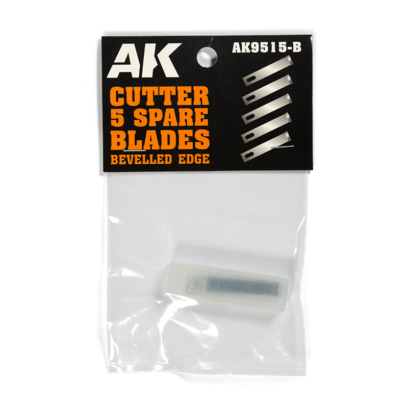 AK Interactive Bevelled Edge (5 Spare Blades) Replacement