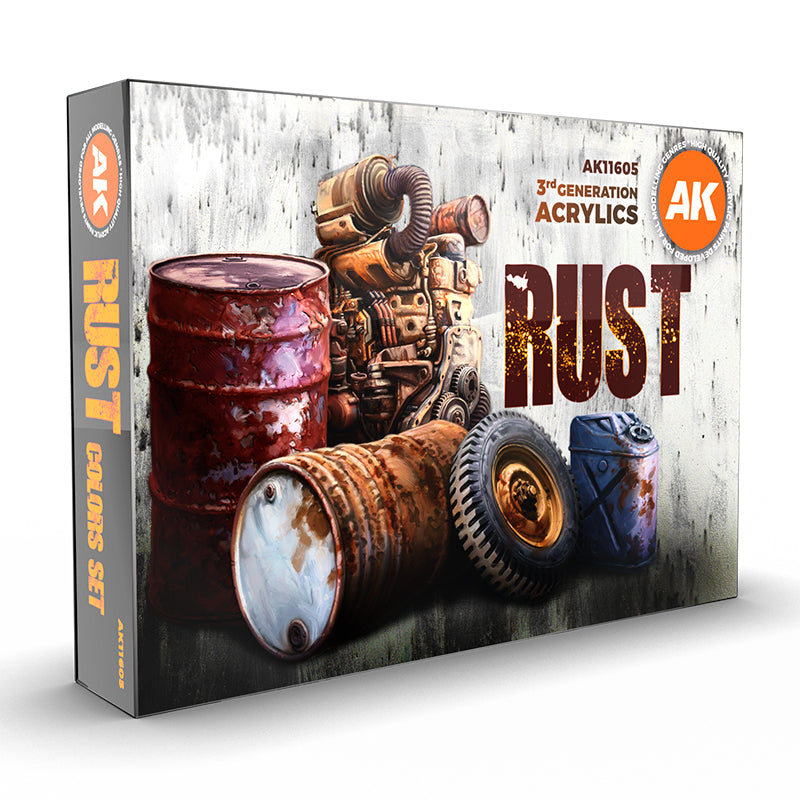 AK Interactive 3G Rust Set