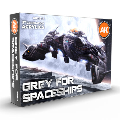 AK Interactive 3G Grey for Spaceships Set