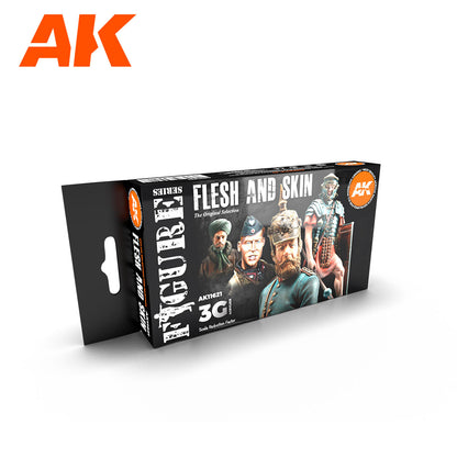 AK Interactive 3G Flesh And Skin Colors