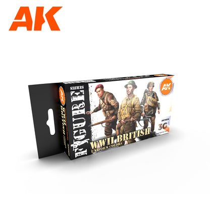 AK Interactive 3G WWII British Uniform Colors