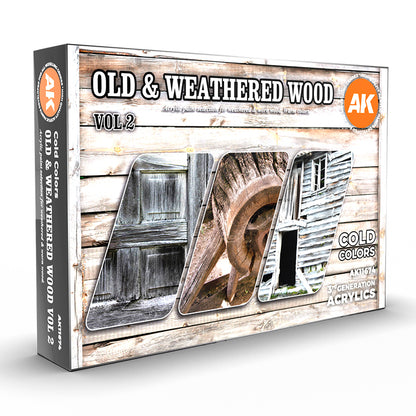 AK Interactive 3G Old & Weathered Wood Vol.2