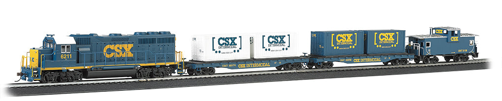 HO Coastliner CSX Train Set