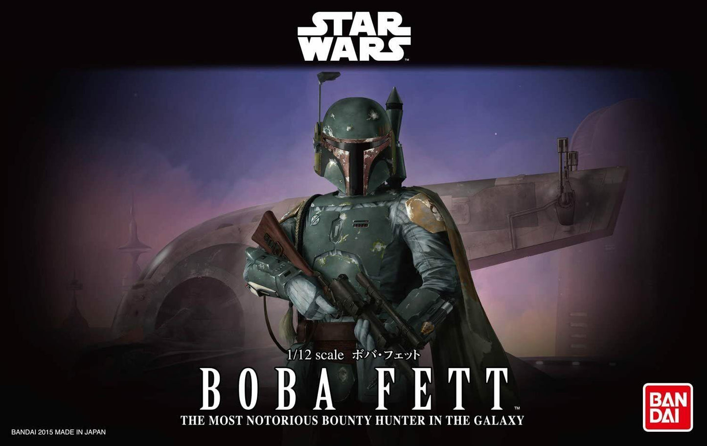 Bandai Star Wars Character Line 1/12 Boba Fett "Star Wars"