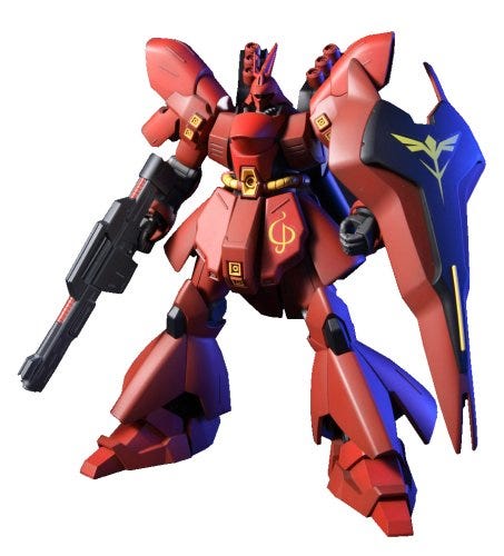 Bandai HGUC #88 1/144 Msn-04 Sazabi 'Gundam: Char's Counterattack'