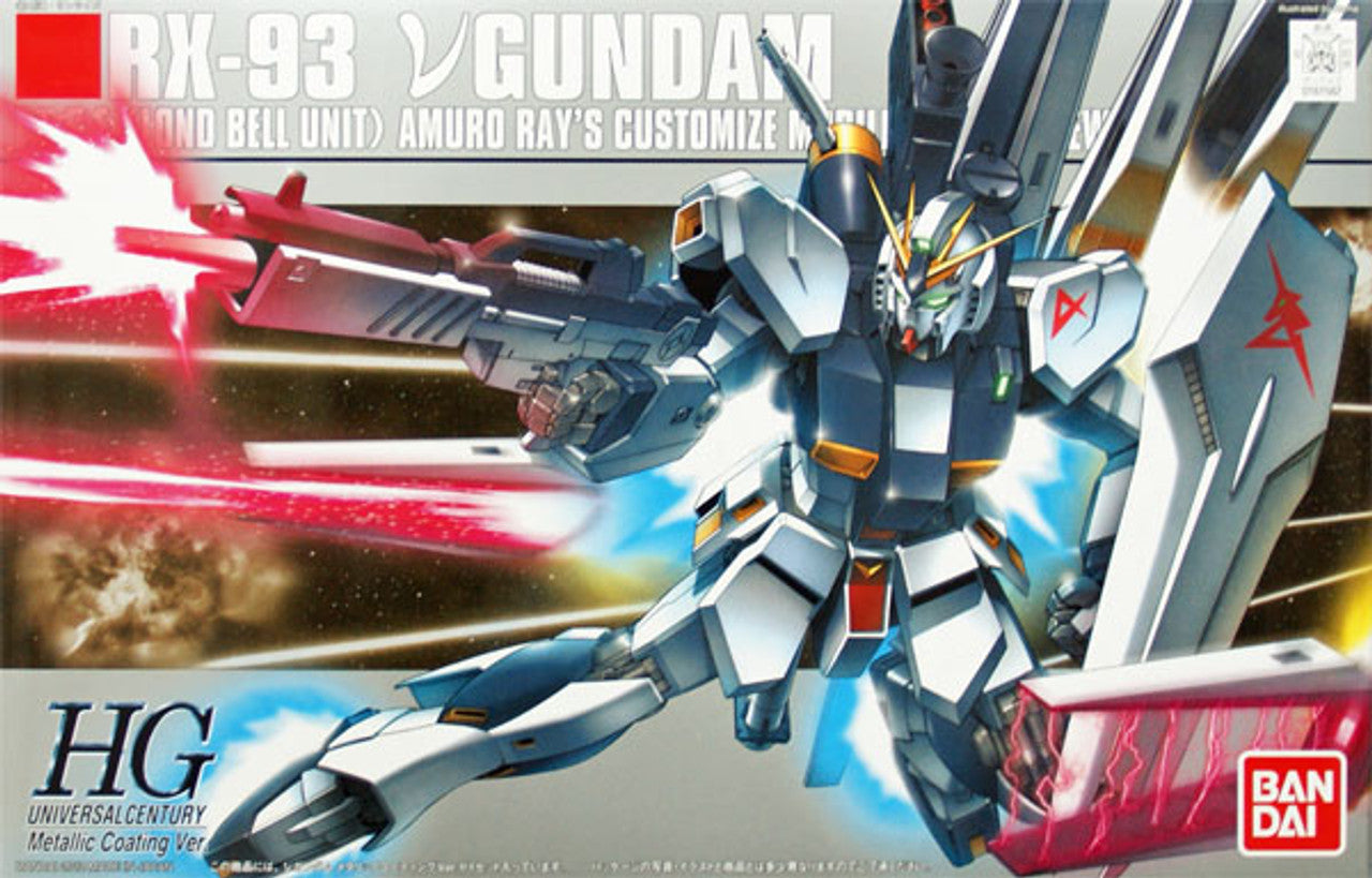 Bandai HGUC 1/144 RX-93 Νu Gundam (Metallic Coating Ver.)