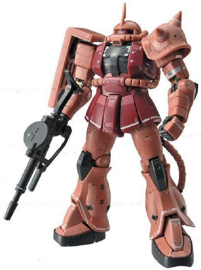 Bandai RG #2 1/144 Ms-06S Zaku II (Char Aznable's Custom) "Mobile Suit Gundam"