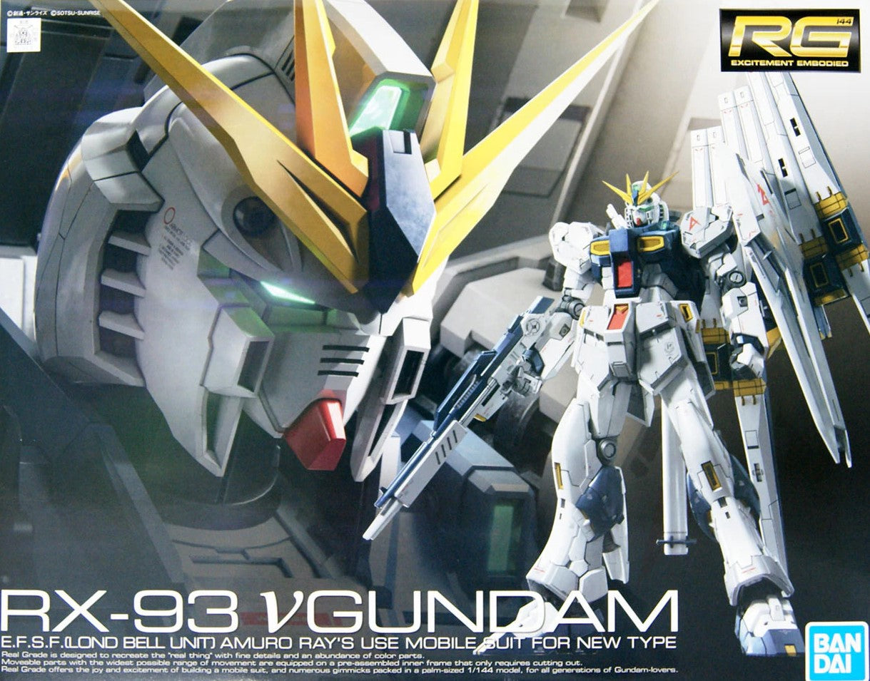 Bandai RG 1/144 #32 Nu Gundam 'Char's Counterattack'