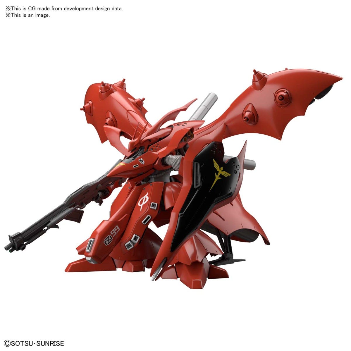 Bandai HGUC #240 1/144 MSN-04II Nightingale "Gundam: Char's Counterattack"