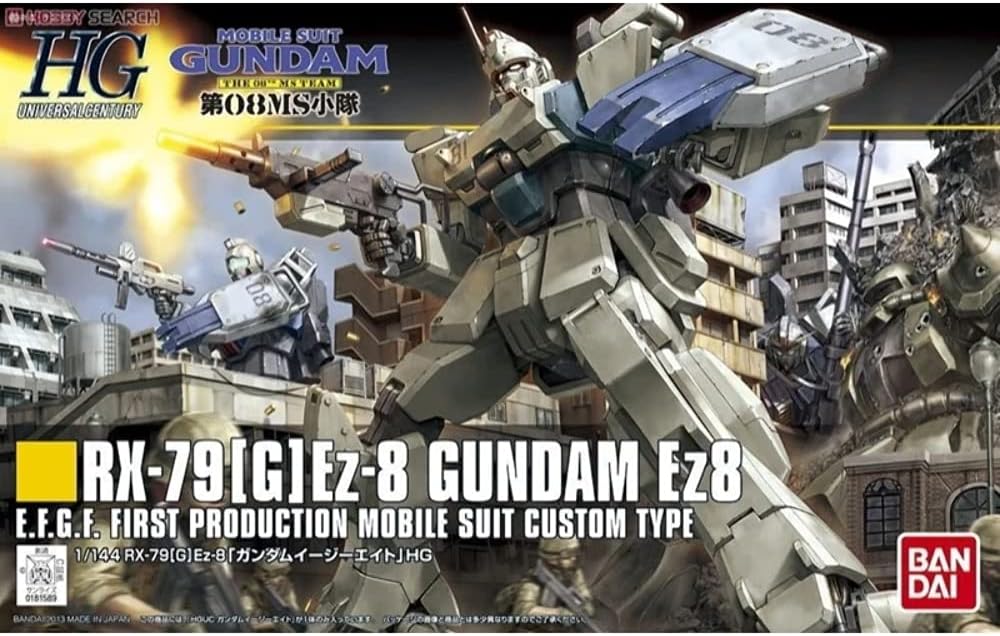 Bandai HGUC #155 1/144 RX-79(G)Ez-8 Gundam Ez8