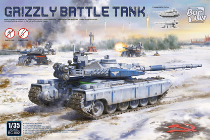 Border Model 1/35 Grizzly Battle Tank "Red Alert 2"