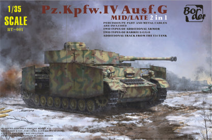 Border Model Panzer IV G Mid/Late 2 in 1