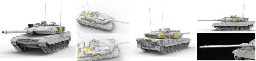 Border Model 1/35 Leopard 2 A7V German Main Battle Tank