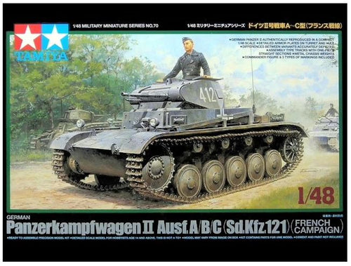 Tamiya 1/48 German Panzerkampfwagen II Ausf. A/B/C (Sd.Kfz. 121)