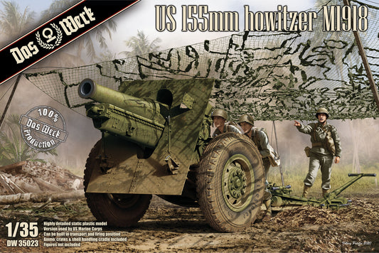 Das Werk 1/35 US 155mm Howitzer M1918