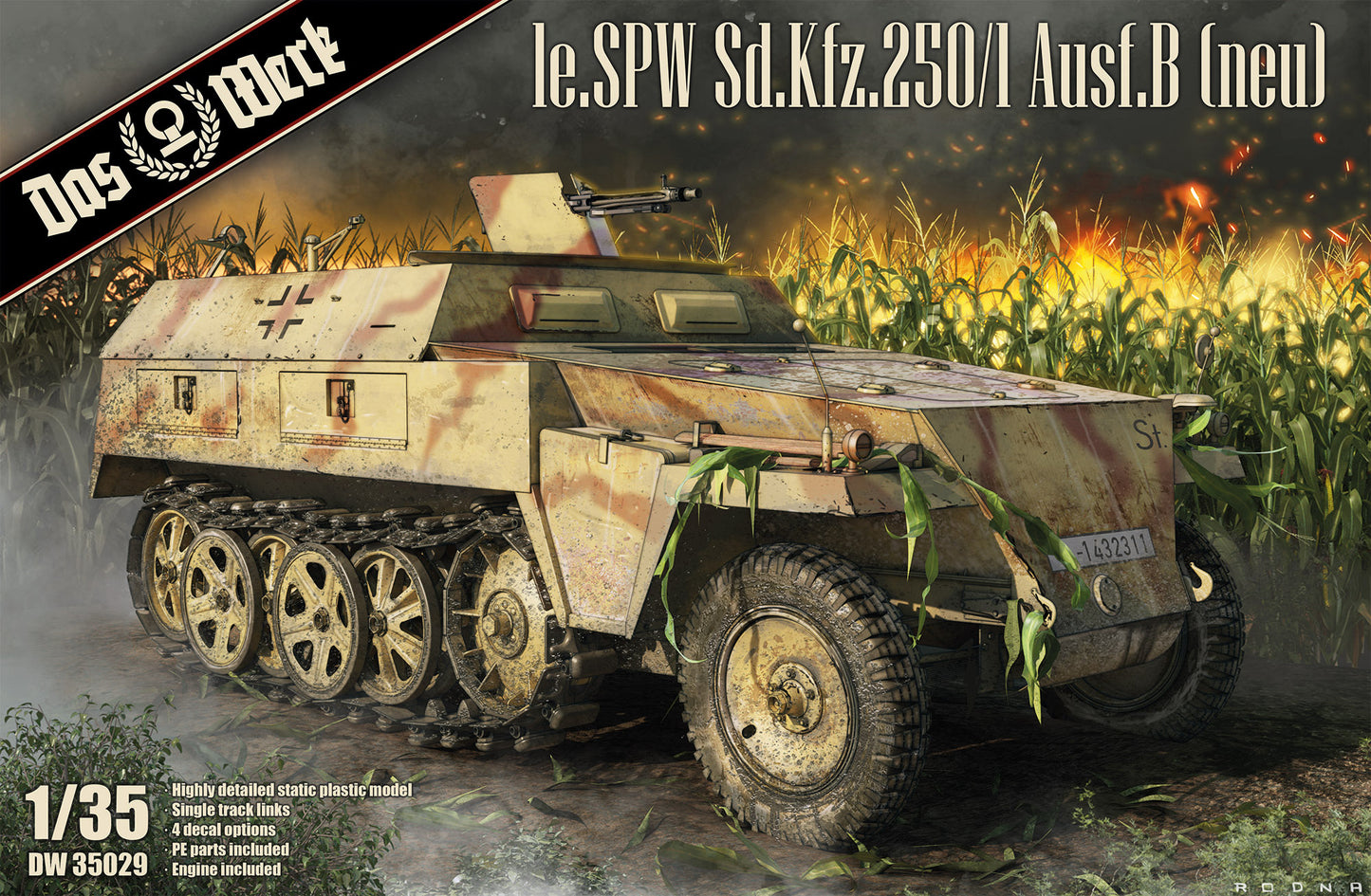 Das Werk 1/35 le.SPW Sd.Kfz.250/1 Ausf.B (neu)