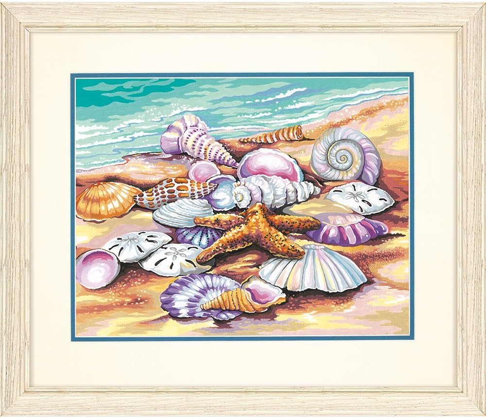 Shells (Seashore) Paint by Number (11"x14")