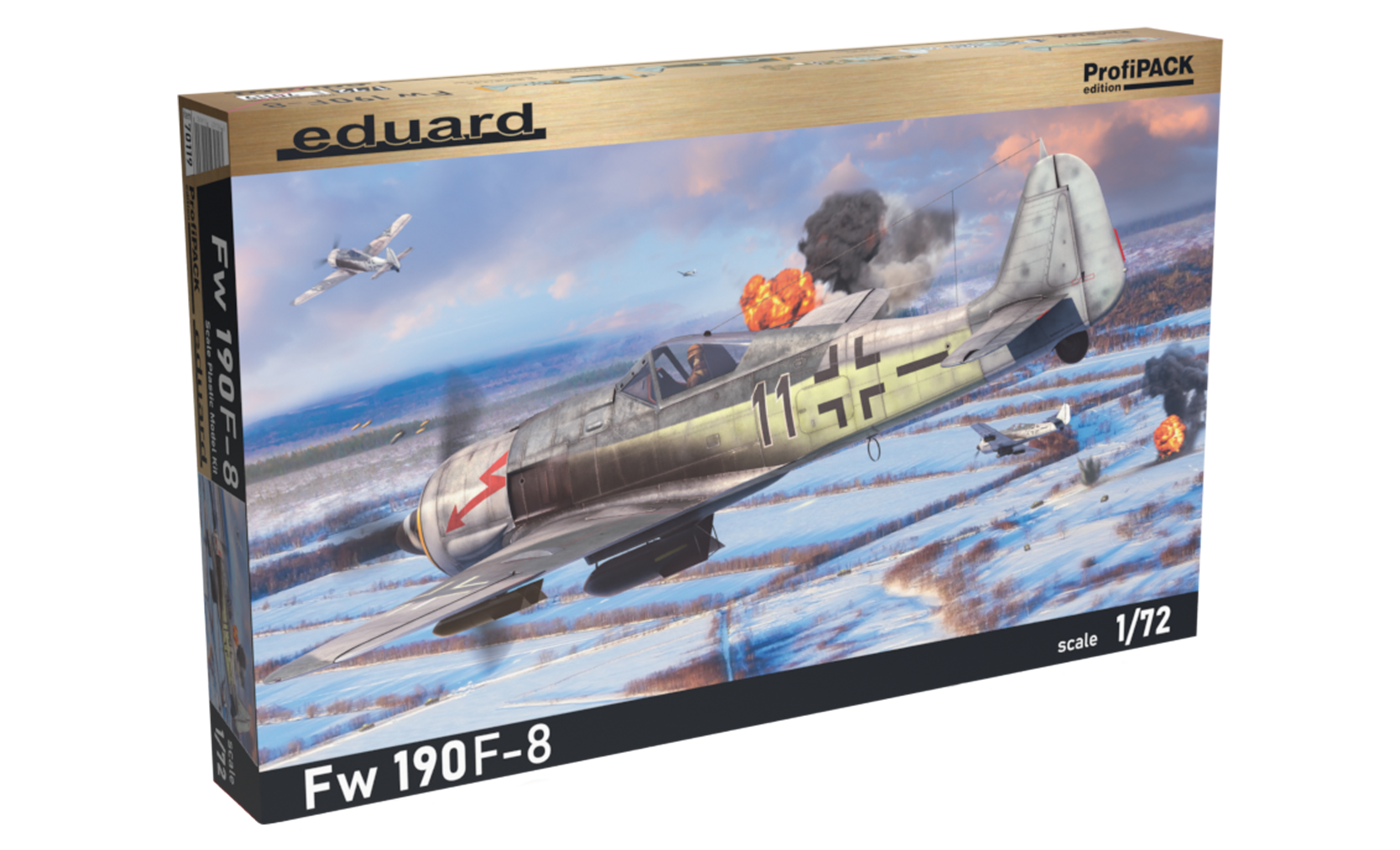 Eduard 1/72 FW 190F-8 [Profipack]