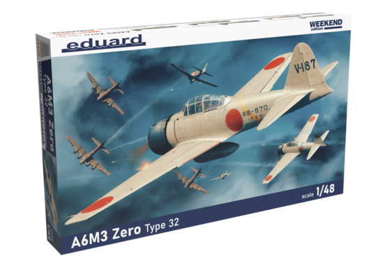 Eduard 1/48 A6M3 Zero Type 32 [Weekend Edition]