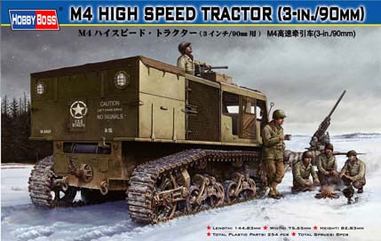 Hobby Boss 1/35 M4 High Speed Tractor (3in/90mm)