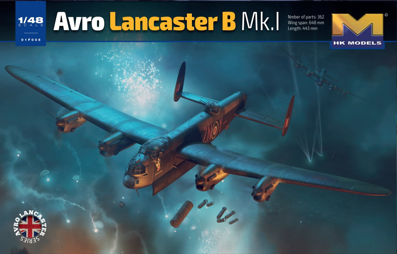 HK Models 1/48 AVRO Lancaster B MK.I, Aircraft