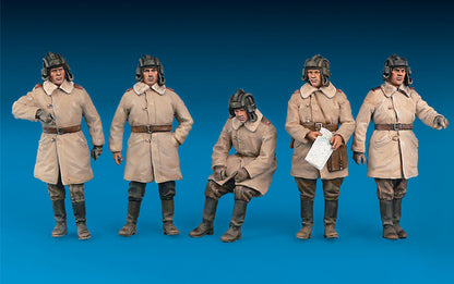 Miniart 1/35 Soviet Tank Crew (Winter Uniforms) Special Edition