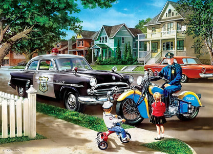 Hometown Heroes: Neighborhood Patrol Police Puzzle (1000pc)