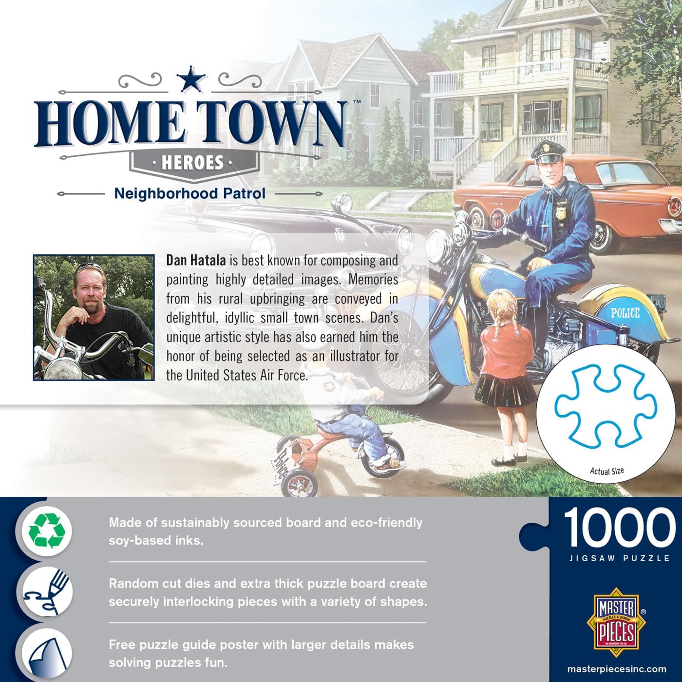 Hometown Heroes: Neighborhood Patrol Police Puzzle (1000pc)