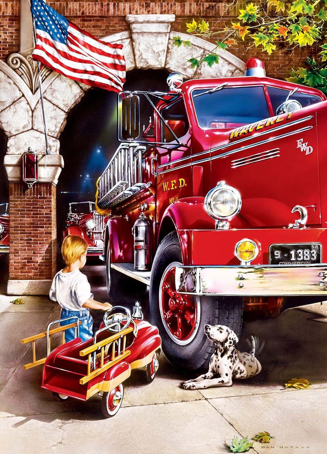 Hometown Heroes: Firehouse Dreams Puzzle (1000pc)