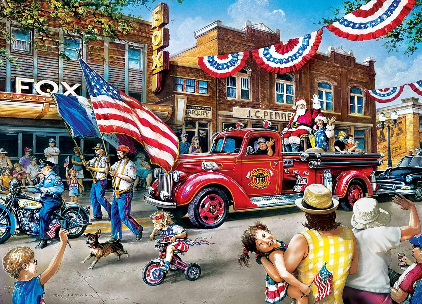 Hometown Heroes: Parade Days Puzzle (1000pc)