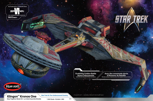 1/350 Star Trek The Undiscovered Country Klingon Kronos One Battle Cruiser