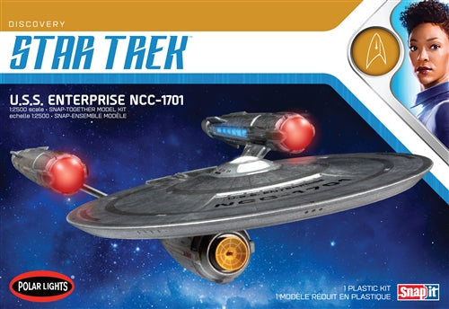 Polar Lights 1/2500 Star Trek Discovery USS Enterprise Snap 2T