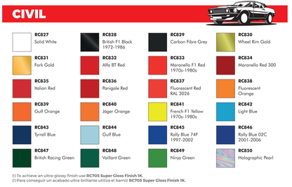 AK Interactive Real Colors Lacquer Paints 17ml. *New Bottles*