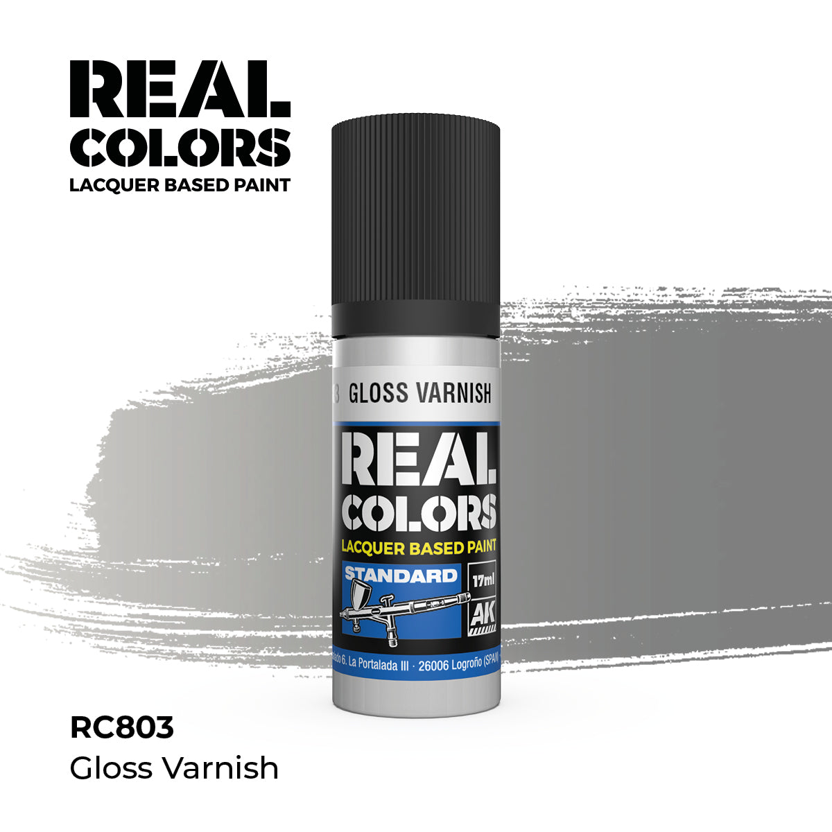 AK Interactive Real Colors Lacquer Paints 17ml. *New Bottles*