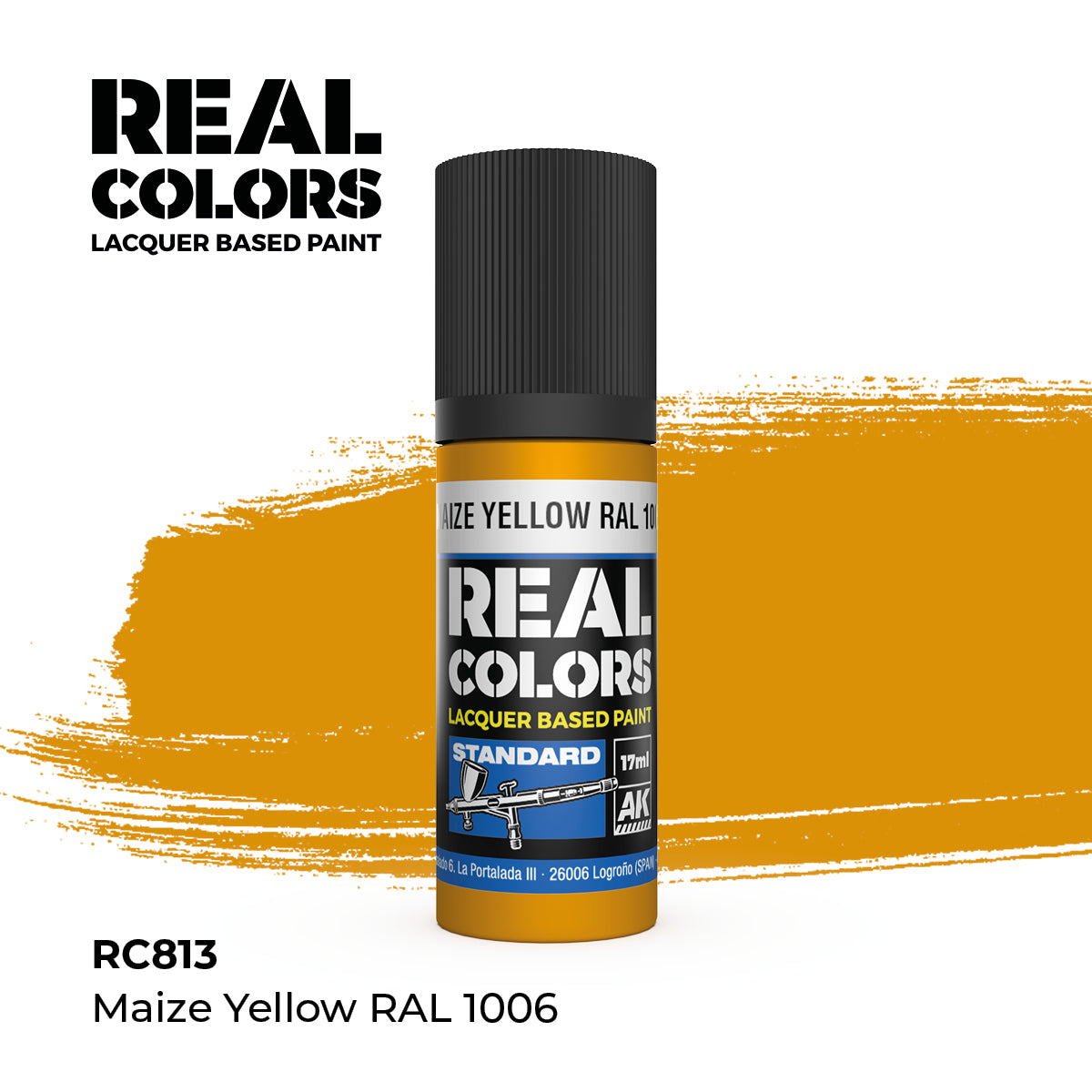 AK Interactive Real Colors Lacquer Paints 17ml. *New Bottles*