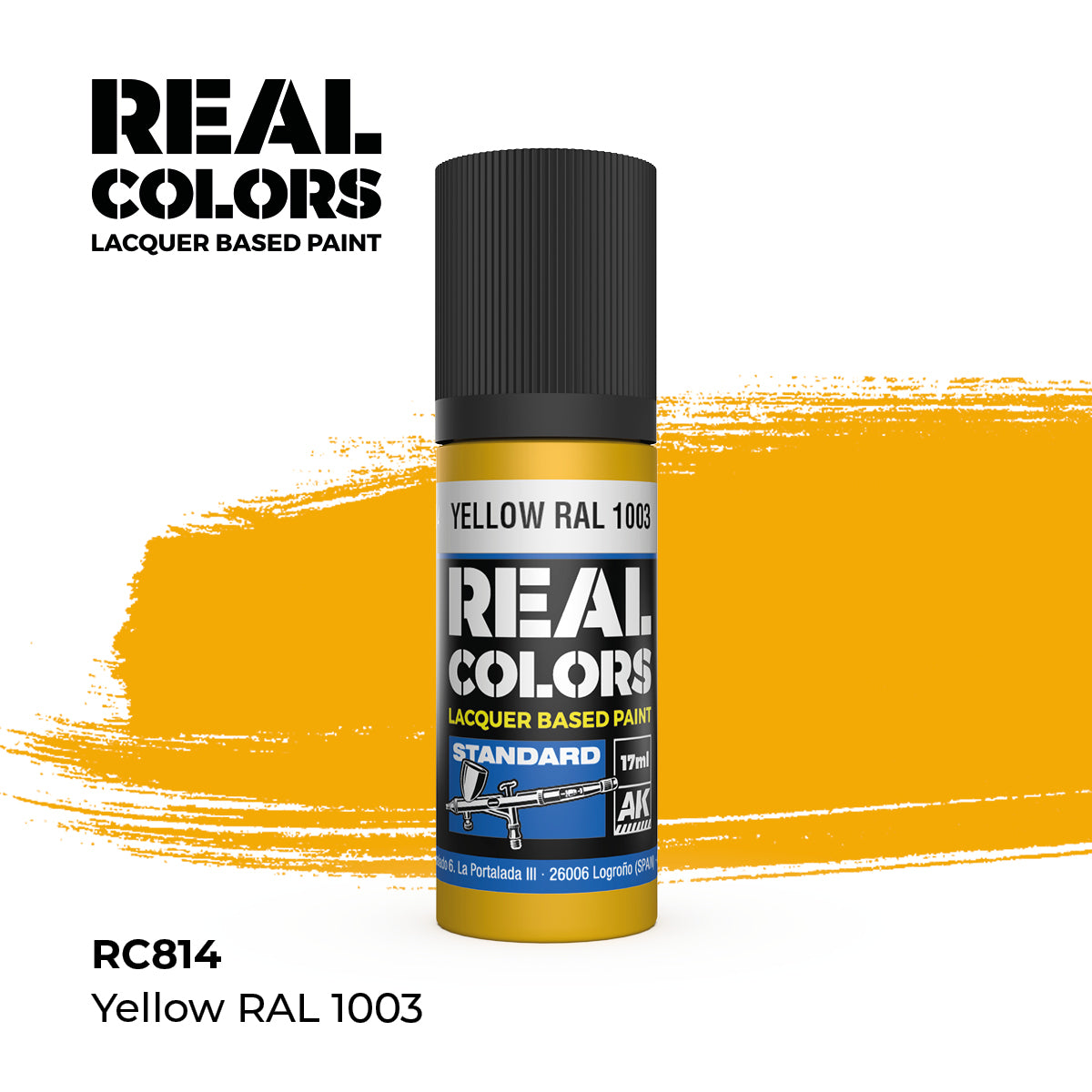 AK Interactive Real Colors Lacquer Paints 17ml. *New Bottles*
