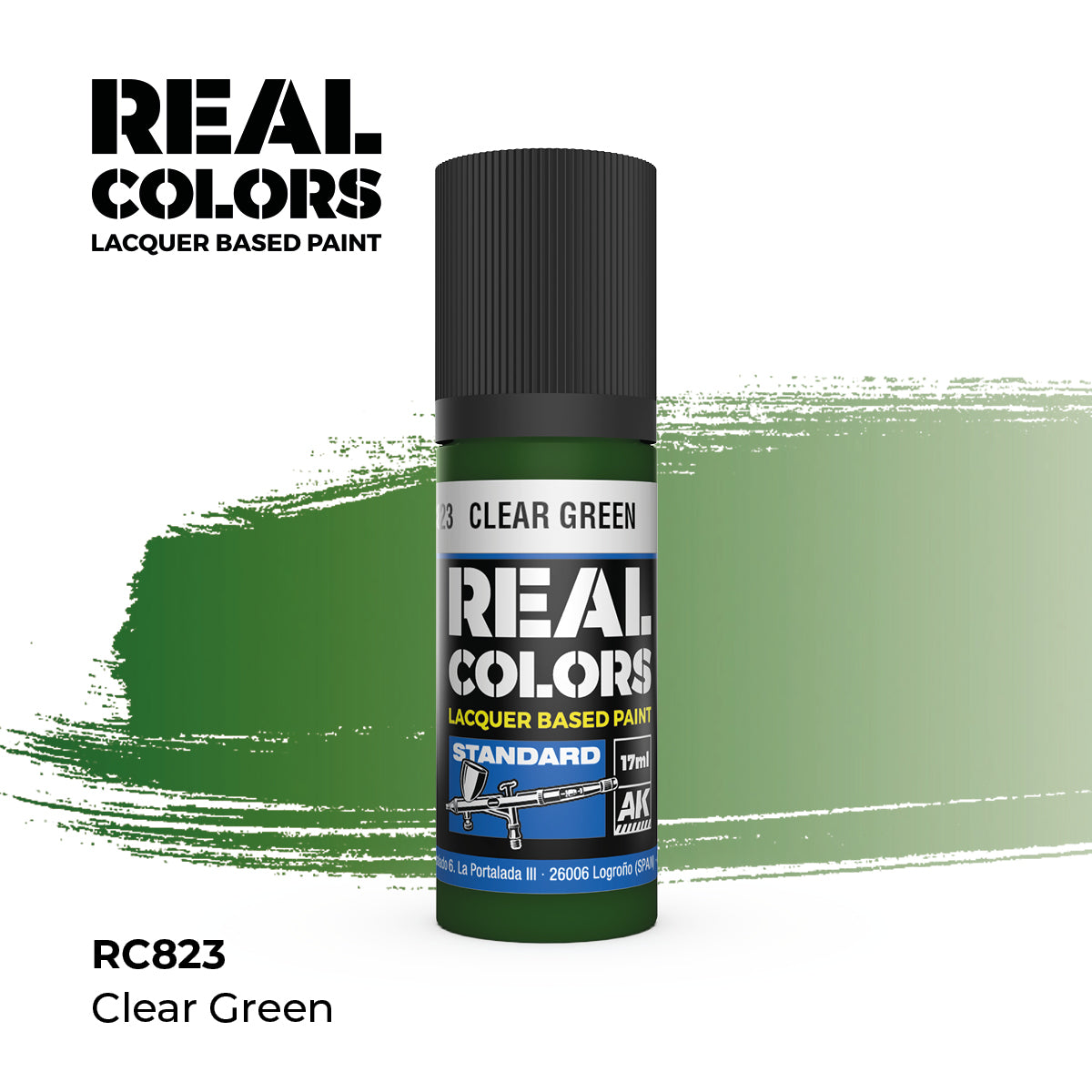 AK Interactive Real Colors Lacquer Paints 17ml. *New Bottles*