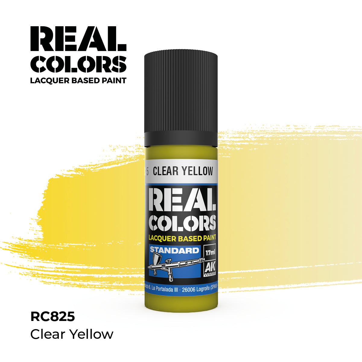 AK Interactive Real Colors Lacquer Paints 17ml. *New Bottles*