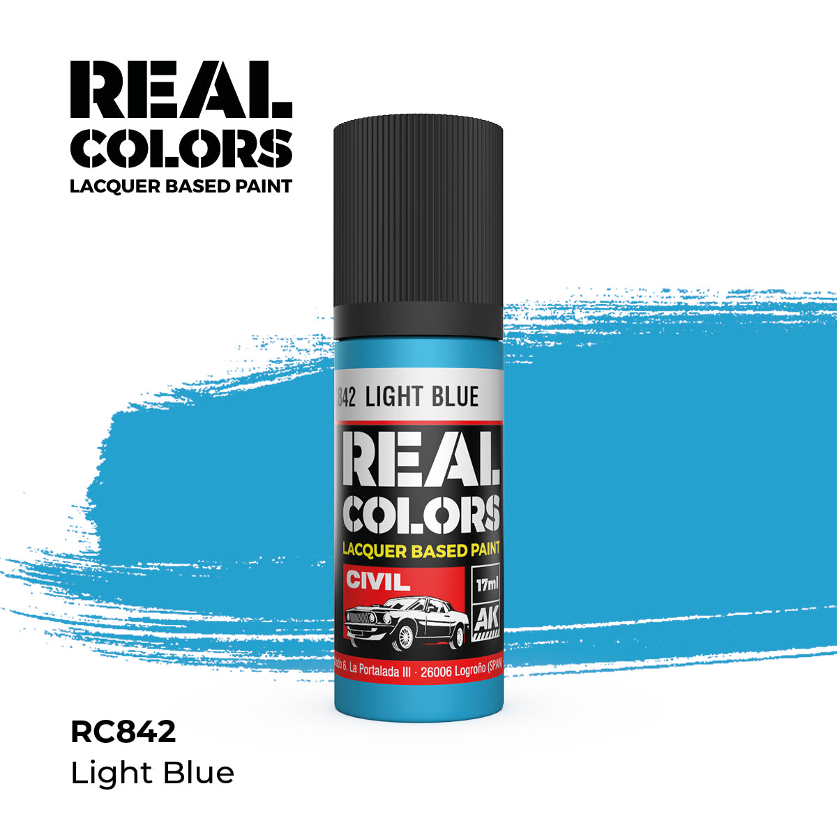 AK Interactive Real Colors Lacquer Paints 17ml. *New Bottles*