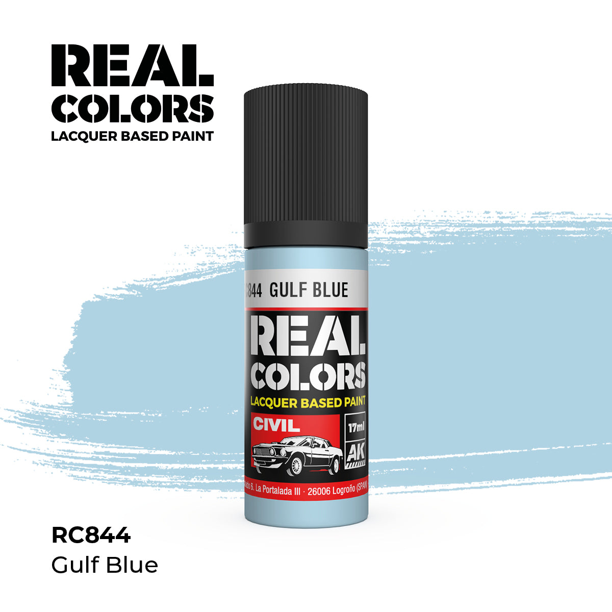 AK Interactive Real Colors Lacquer Paints 17ml. *New Bottles*