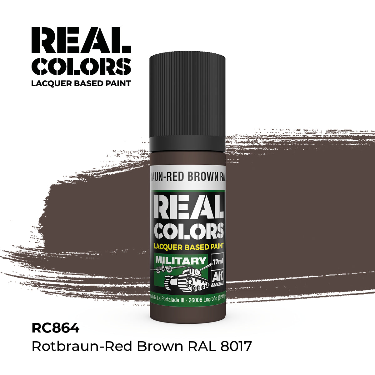 AK Interactive Real Colors Lacquer Paints 17ml. *New Bottles*