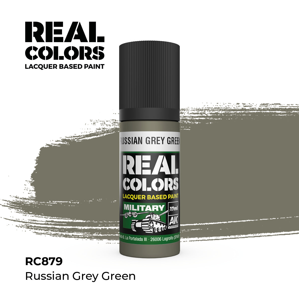 AK Interactive Real Colors Lacquer Paints 17ml. *New Bottles*