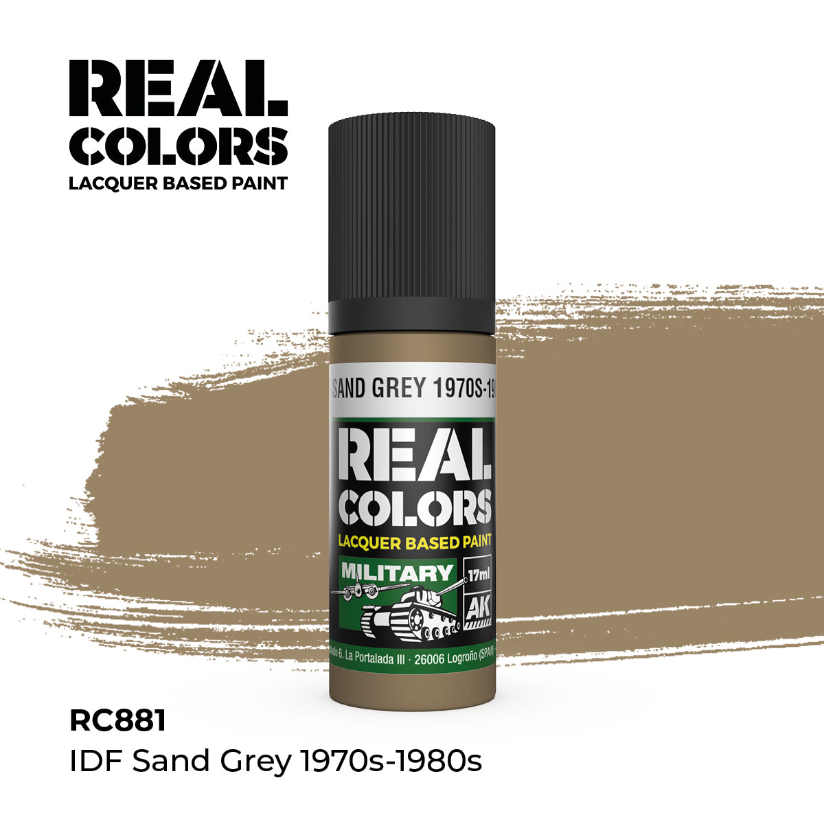 AK Interactive Real Colors Lacquer Paints 17ml. *New Bottles*