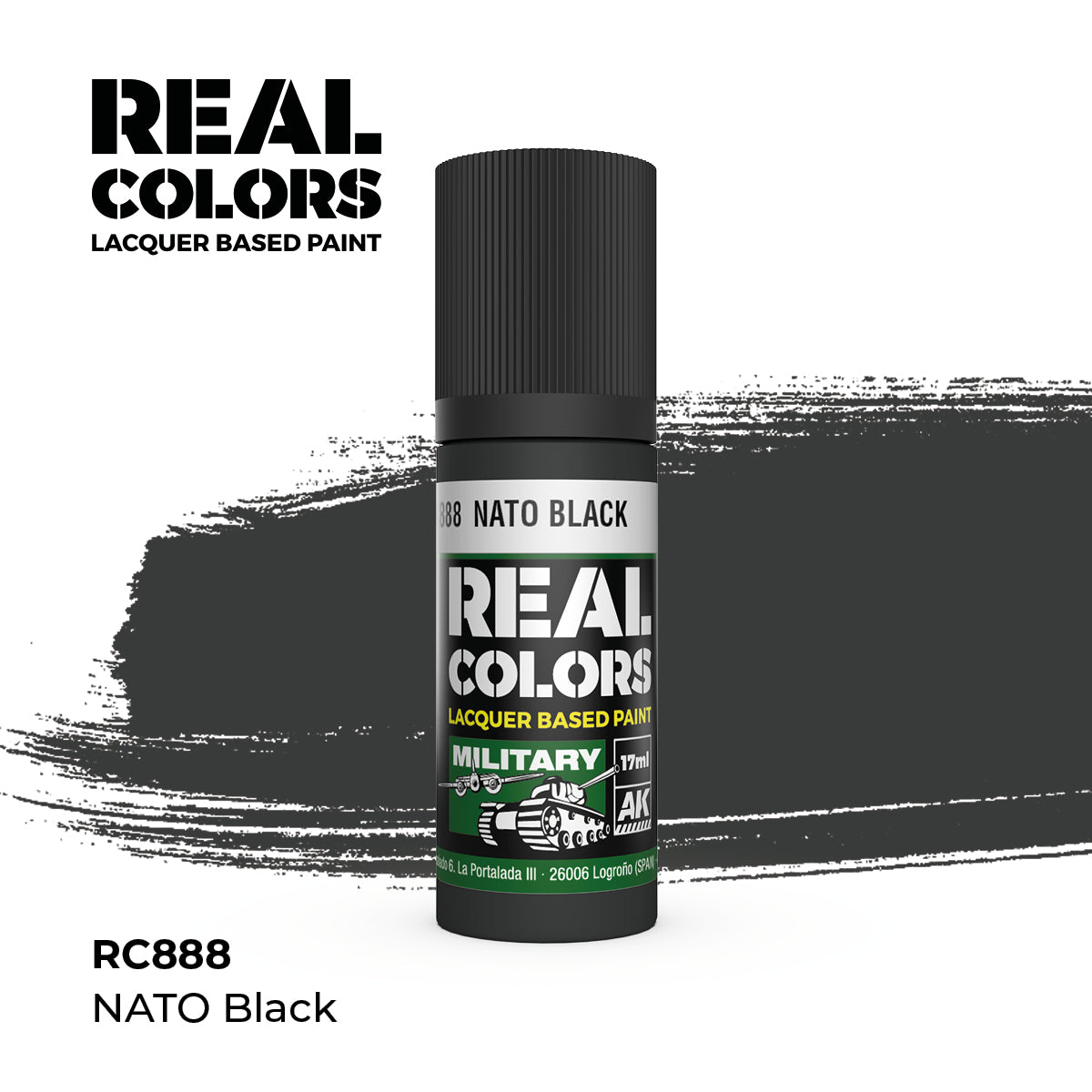AK Interactive Real Colors Lacquer Paints 17ml. *New Bottles*