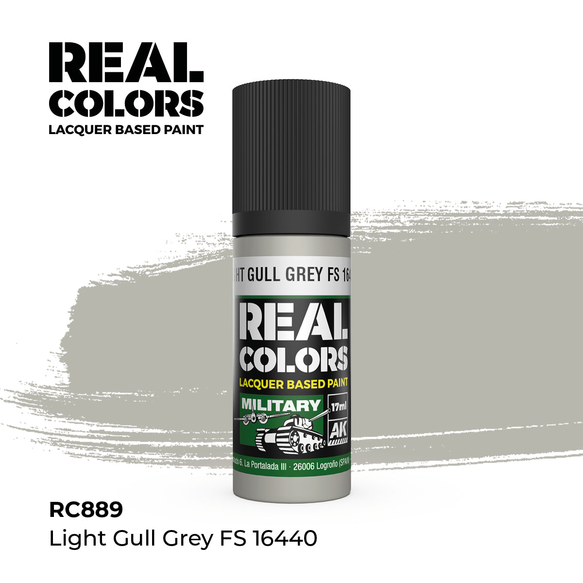 AK Interactive Real Colors Lacquer Paints 17ml. *New Bottles*