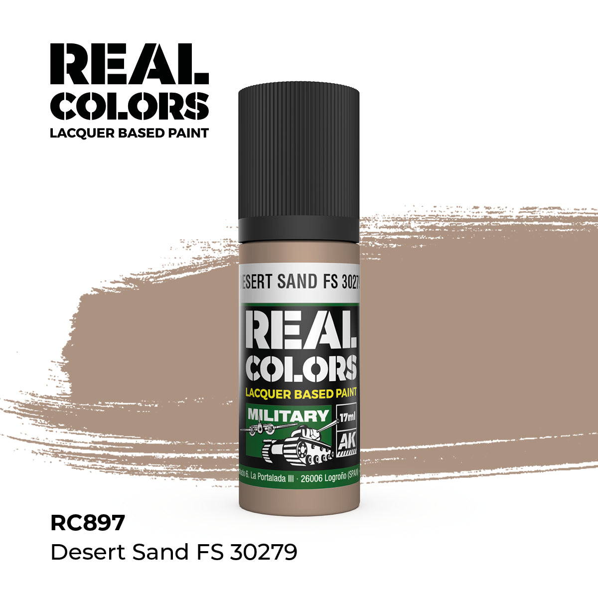 AK Interactive Real Colors Lacquer Paints 17ml. *New Bottles*
